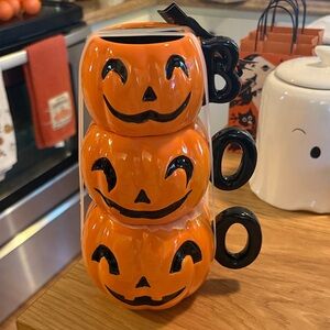 Jack O Lantern Stackable Mugs